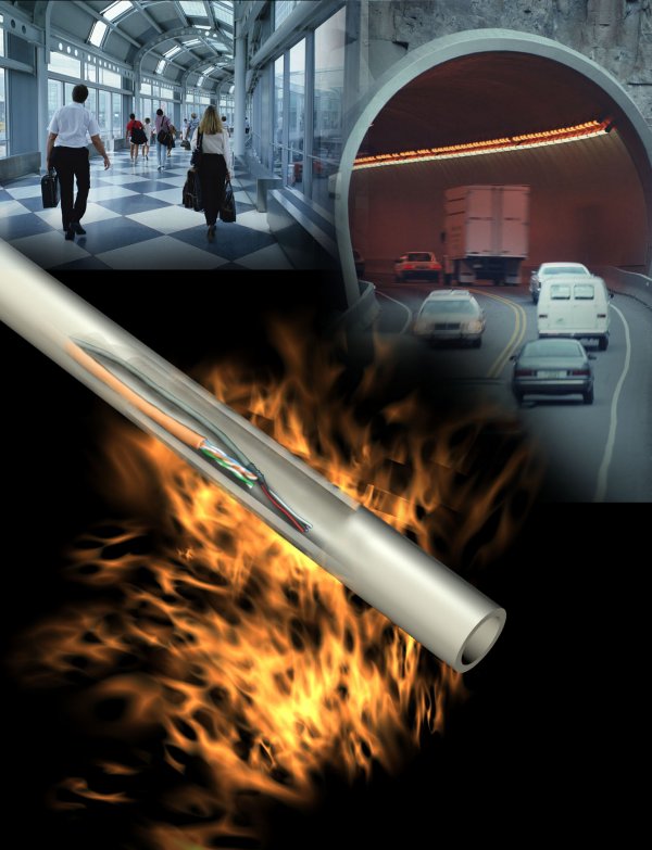 Project Installation of fireretardant and temperatureresistant power